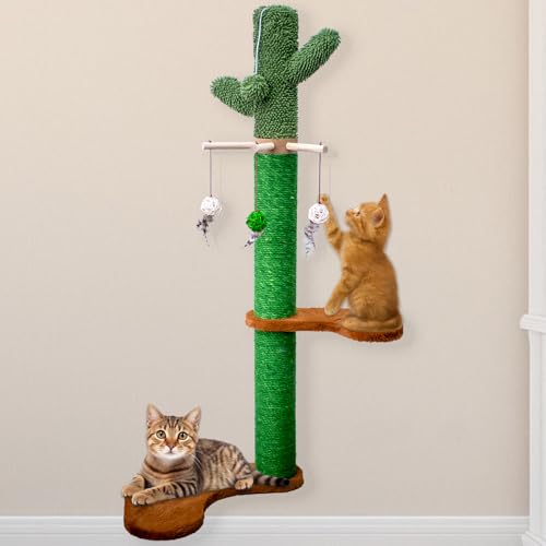 Rascador de pared Meowoou para gatos, 38 pulgadas miniatura 1