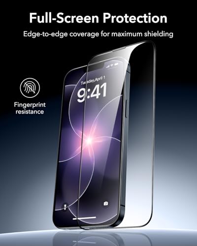 Image of ESR 6 Pack for iPhone 17e /16e /14 /13 /13 Pro Screen Protector, Armorite