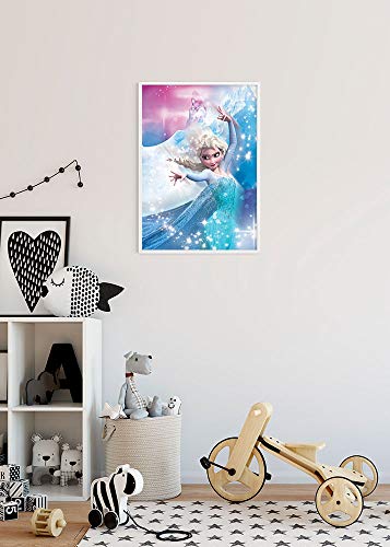 Komar Disney Frozen 2 ELSA Action Wall Picture for Nursery Baby Room, Decoration Art Print Without Frame Available in 3 Sizes - Image 2