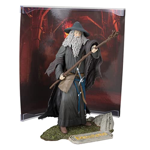 McFarlane-Toys-WB-100-Gandalf-The-Grey-The-Lord-of-The-Rings-Movie-Maniacs-6in-Posed-Figure