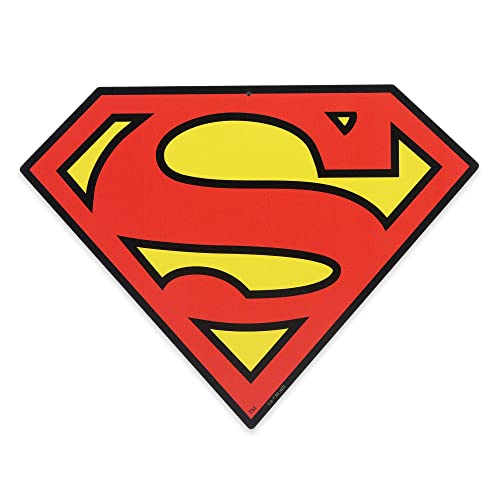 Open Road Brands DC Comics - Letrero de metal con logotipo de