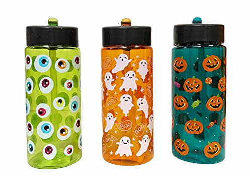 Set de 3 vasos con diseño Halloween 16 fl oz