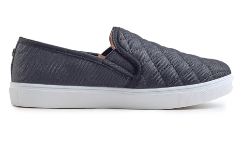 Image of FEVERSOLE Women's Casual Slip On Sneaker Comfort Quilted Loafer Flats