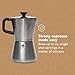MiiR New Standard Moka Pot, 10oz - Durable Stainless Steel Coffee Maker for Rich Espresso Strength Brew