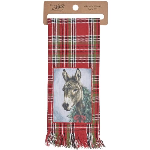 Primitivesbykathychristmasdonkeykitchentowel Urban Country Home Decor Primitives by kathy christmas donkey kitchen towel urban country home decor