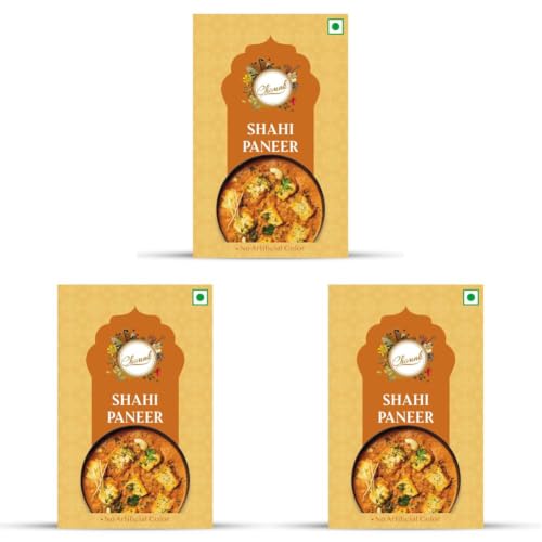 Image of Chounk Shahi Paneer Masala 100g for Delicious & Flavourful Cooking | Easy to Cook | Ready Masala | Blended Spice Mix | No Artificial Flavour Added (Pack of 3)