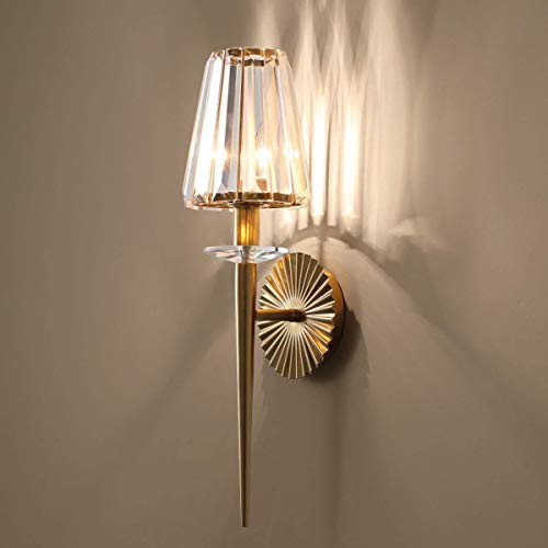Kristall Wandleuchte Moderne Led Wandleuchten 1-licht Warmlicht Wandleuchten Für Schlafzimmer Bett Wohnzimmer Flur E14 (inklusive 5w Glühbirne)