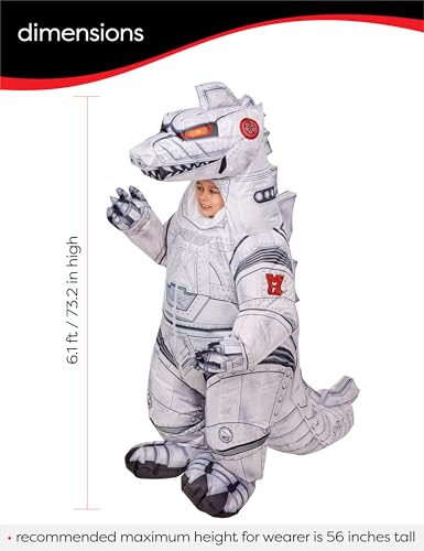 Disfraz Inflable Mechagodzilla para Niños miniatura 6