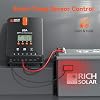 RICH SOLAR 20A MPPT Solar Charge Controller High-Efficiency 12V/24V Auto Detection, 99% Tracking, Rugged Design for RVs, Boats & Off-Grid Systems