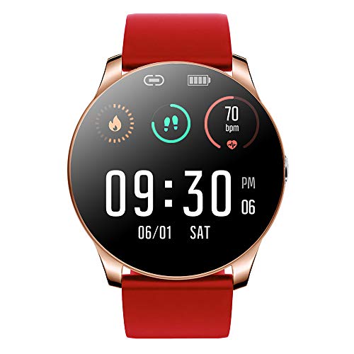 Smart Wrist Watch Touchscreen Smart Watch, Fitness Tracker Watch with Pedometer Heart Rate