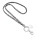 Produktbild Soleebee 80cm Bling 1000pcs+SS6 feinste 14 Facetten Premium Kristalldiamant Leder Schlüsselband Umhängeband Lanyard mit Karabinerhaken Schlüsselring für Abzeichenhalter Schlüsselanhänger (Bunt)