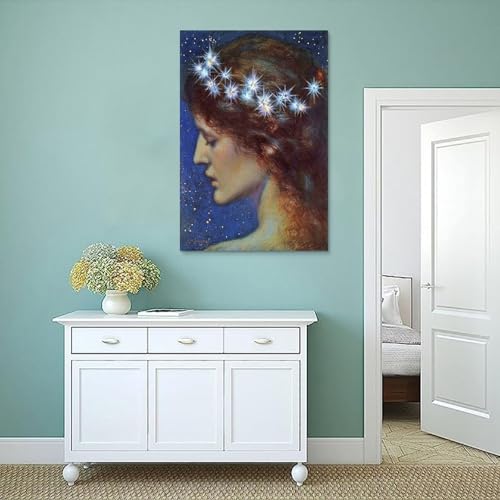 Póster de Edward Robert Hughes en lienzo, decoración de 40x60 cm para tu dormitorio 4