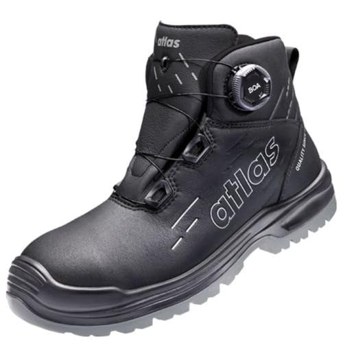 Atlas MAX 550 PRO BOA S3S Sicherheitsschuh Größe 44 Weite 10 Stahlkappe XP Durchtrittschutz wasserabweisend rutschhemmend BAU & Outdoor ProTraX