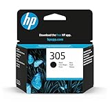 HP 305 (3YM61AE) Original Druckerpatrone Schwarz für HP DeskJet 27xx, 41xx, HP Envy 60xx, 64xx