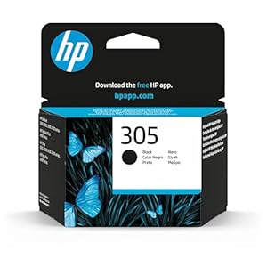HP 305 (3YM61AE) Original Druckerpatrone Schwarz für HP DeskJet 27xx, 41xx, HP Envy 60xx, 64xx