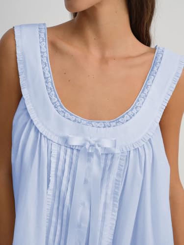Image of Women Y2K Babydoll Mini Dress Cute Bow Lace Trim Pleated Ruffle Short Sundress Casual Party Vacation One Pieces
