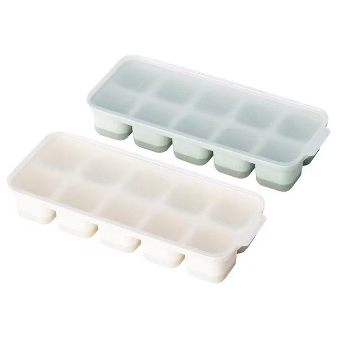 IKEA SPJUTROCKA Ice Cube Tray with Tray, Multicolor - 2 Pack-image-8