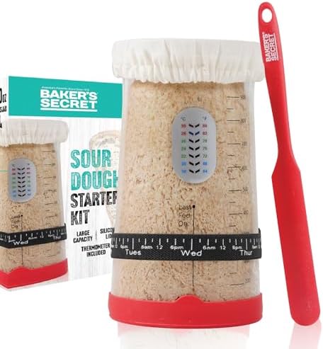 Baker's Secret Kit para iniciantes Pro Sourdough Bread – Pote par...