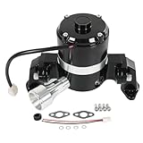LDMINDA Small Block Electric Water Pump Replacement For Chevy 283-327-400 SBC High Volume Flow 35 GPM Black
