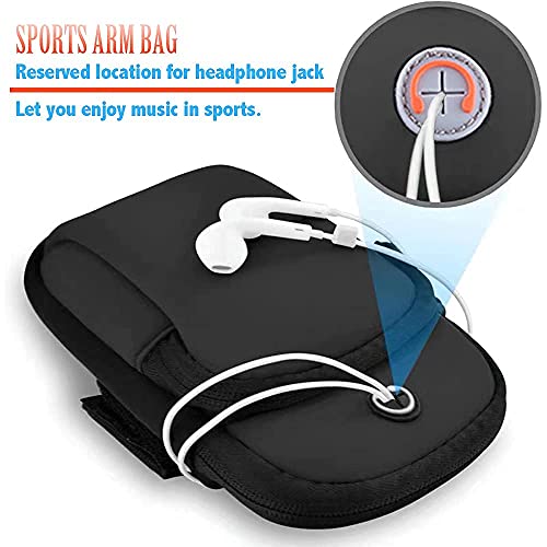 Image of Sunkizzrs Armband for Running - 6.8 Inch Waterproof Washable Mobile Holder Arm Band for Fitness Gym Outdoor Sports, Armband for iPhone /Vivo /Oppo /Samsung /Sony /Motorola /Xiaomi Redmi (Green)