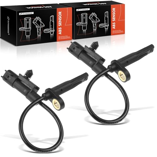 A-Premium 2PC Front ABS Wheel Speed Sensor Compatible with Cadillac & Saab - SRX 2010-2016, 9-4X 94X 2011 - Front Driver and Passenger Side
