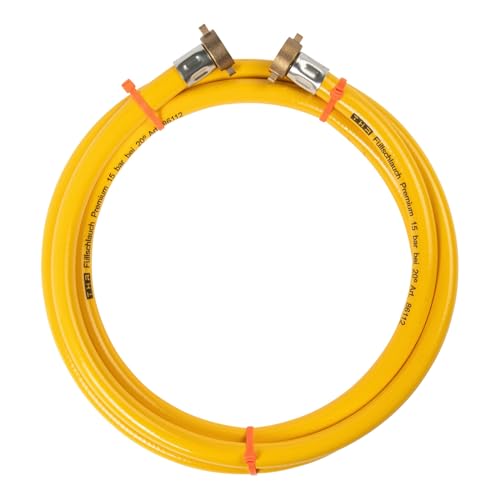 Füllschlauch Heizung Heizungsfüllschlauch 3/4 Verschraubungen DN15 2,5m