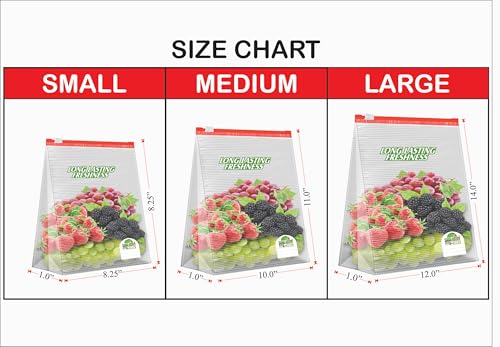 Shalimar Zip 'N' Slider Bag Combo Pack Size (Small + Medium + Large) Zip Lock/Vegetable/Fridge/MultiPurpose Storage Bag (Pack of 45 Bags) Reusable and Reclosable with Slider Lock 5 41hMbmn4IIL