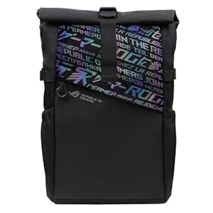 ASUS ROG Gaming Backpack BP4701 | Laptop Rucksack für Gaming Laptops bis zu 18 Zoll | 18L Volumen | wasserabweisend | reflektierend | Black