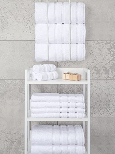 American Soft Linen EDISON-4BATH-B Luxury 4 Piece Bath Towel Set thumb #6