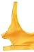 CUPSHE Women's Bikini Swimsuit Cutout Low Waisted Tank Two Piece Bathing Suit, M Yellow