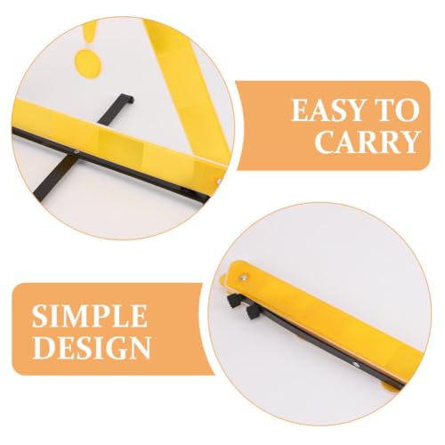 Señal triangular reflectante plegable para seguridad vial miniatura 6