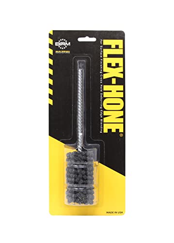 Image of Brush Research BC11840 Flex-Hone, 1-1 /8 inch (28.6mm) Diameter, 40 Grit, Silicon Carbide, for Mild Steel, Stainless Steel, Cast Iron and Softer Ferrous Materials