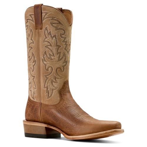 Ariat Men's Futurity Champ Cowboy Boot, Tan Tone/Truly Taupe, 10.53