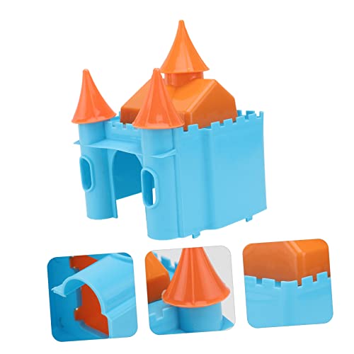 Yardwe Kleine Tier Hamster Hideout Haus Für Käfige Kunststoff Bett Mit Halboffen Design Zum Spielen Und Schlafen Für Hamster Und Kleintiere