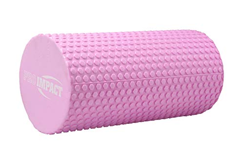 Pro Impact High-Density Foam Roller/Round Foam Roller -Foam Roller for Back, Physical Therapy