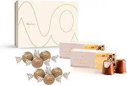 Conjunto Kopenhagen Nhá Benta 270g para o Dia das Mães e Namorados, com 6 Bombons 15g, 2 Bombons 90g e Caixa 8x22x26cm