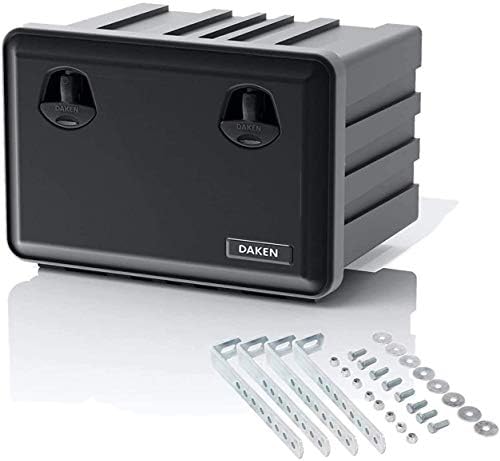 Daken Camion Boîte de rangement en plastique 750 x 350 x 450 mm 65 L