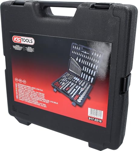 Juego de Dados SK Hand Tool 216 Piezas 1/4" 3/8" 1/2" miniatura 4