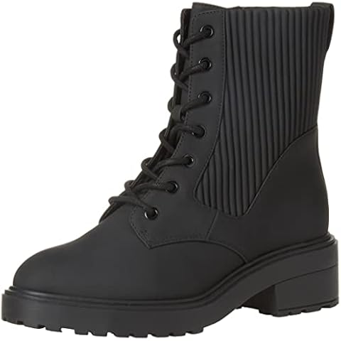 Amazon Essentials Women's Combat Boot with Chunky Outsole Cover