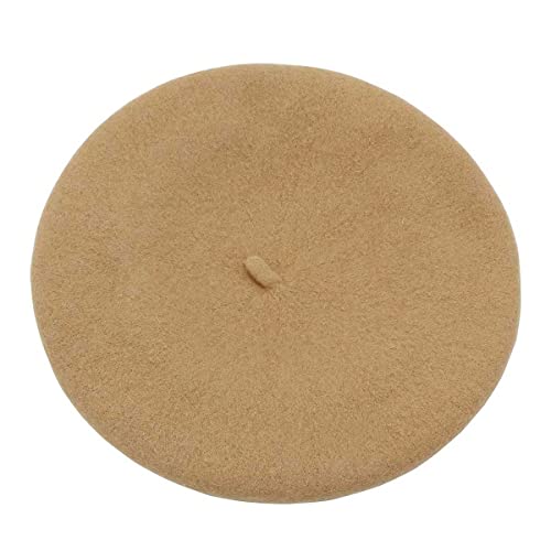 Image of Yaksa Unisex Wool Blend French Artist Beret Caps for Women & Men