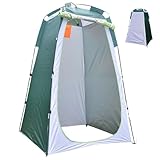 Xoeryoy Pop-Up Changing Tent Water & Sun Proof 170T Foldable 47x47x75 Shower Tent with Inner Pocket, Zippered Portable for Camping