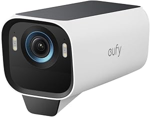 Anker Innovations Eufy eufyCam S3 Pro Netzwerk-Überwachungskamera Bullet Außenbereich wetterfest Farbe Tag&Nacht 3840 x 2160 4K 1080p Audio drahtlos Wi-Fi 2, 4 GHz radio H.264 H.265