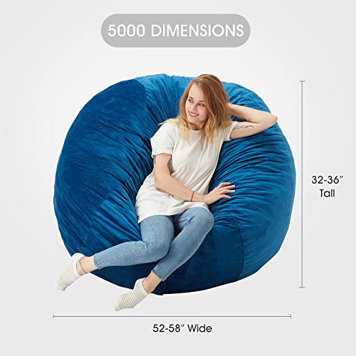 Habutway NYX030 Bean Bag Chair: Giant 5' Memory Foam Furniture Bean Bag Chair thumb #2