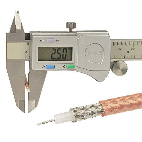 Image of Superbat F Type Splitter Cable 6inch Coax 75 Ohm TV Splitter for Cable Box