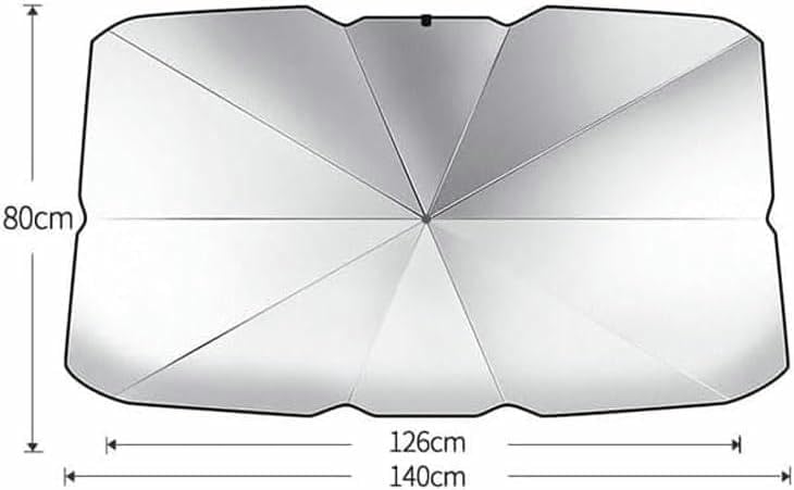 DQSMHY ZR-V 2023-2024 2025用車用フロントガラスシェード傘、折りたたみ式フロントウィンドウサンカバー反射UV