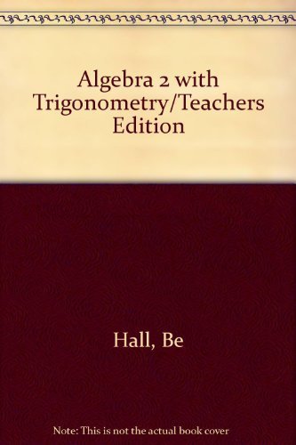 Algebra 2 With Trigonometry