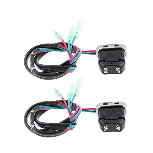 Interrupteur de tilt pour remplacer la commande de trim usée de bateau