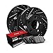 R1 Concepts Front Brakes and Rotors Kit |Front Brake Pads| Brake Rotors and Pads| Optimum OEp Brake Pads and Rotors | WHUN1-31036