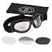 Produktbild PiWear® Black Hills kleine Motorradbrille selbsttönend über Helm winddicht rutschfest gepolstert beschlagfrei klar