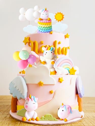 JeVenis lusso magico unicorno torta decorazione